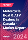 Motorcycle, Boat & ATV Dealers in Canada - Industry Market Research Report- Product Image