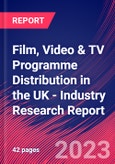 Film, Video & TV Programme Distribution in the UK - Industry Research Report- Product Image