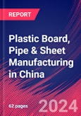 Plastic Board, Pipe & Sheet Manufacturing in China - Industry Market Research Report- Product Image