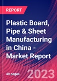 Plastic Board, Pipe & Sheet Manufacturing in China - Industry Market Research Report- Product Image
