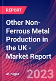 Other Non-Ferrous Metal Production in the UK - Industry Market Research Report- Product Image
