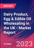 Dairy Product, Egg & Edible Oil Wholesaling in the UK - Industry Market Research Report- Product Image