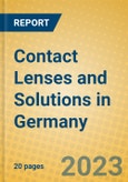 Contact Lenses and Solutions in Germany- Product Image