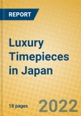 Luxury Timepieces in Japan- Product Image