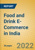 Food and Drink E-Commerce in India- Product Image