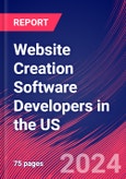 Website Creation Software Developers in the US - Industry Market Research Report- Product Image