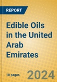 Edible Oils in the United Arab Emirates- Product Image