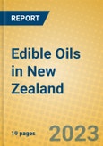 Edible Oils in New Zealand- Product Image