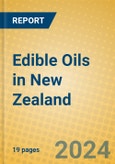 Edible Oils in New Zealand- Product Image