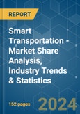 Smart Transportation - Market Share Analysis, Industry Trends & Statistics, Growth Forecasts 2019 - 2029- Product Image
