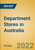 Department Stores in Australia- Product Image
