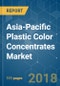 Asia-Pacific Plastic Color Concentrates Market - Segmented by Product Type, End-user Industry, and Geography - Growth, Trends and Forecasts (2018 - 2023) - Product Thumbnail Image