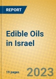 Edible Oils in Israel- Product Image