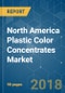 North America Plastic Color Concentrates Market - Segmented by Product Type, End-User Industry, and Geography - Growth, Trends and Forecasts (2018 - 2023) - Product Thumbnail Image
