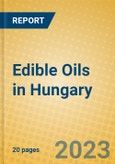 Edible Oils in Hungary- Product Image