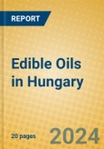 Edible Oils in Hungary- Product Image