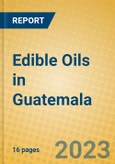 Edible Oils in Guatemala- Product Image