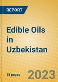 Edible Oils in Uzbekistan- Product Image
