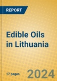 Edible Oils in Lithuania- Product Image