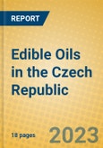 Edible Oils in the Czech Republic- Product Image