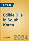 Edible Oils in South Korea- Product Image