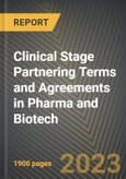 Global Clinical Stage Partnering Terms and Agreements in Pharma and Biotech 2014-2021- Product Image