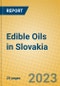 Edible Oils in Slovakia - Product Image