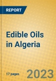 Edible Oils in Algeria- Product Image