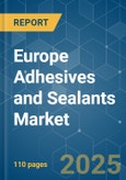 Europe Adhesives and Sealants Market - Growth, Trends, COVID-19 Impact, and Forecasts (2023-2028)- Product Image