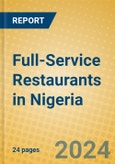 Full-Service Restaurants in Nigeria- Product Image