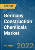 Germany Construction Chemicals Market - Growth, Trends, COVID-19 Impact, and Forecasts (2022 - 2027)- Product Image