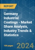 Germany Industrial Coatings - Market Share Analysis, Industry Trends & Statistics, Growth Forecasts 2019 - 2029- Product Image