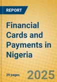 Financial Cards and Payments in Nigeria- Product Image