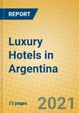 Luxury Hotels in Argentina- Product Image