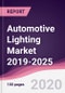 Automotive Lighting Market 2019-2025 - Product Thumbnail Image