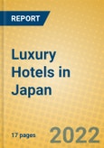 Luxury Hotels in Japan- Product Image