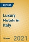 Luxury Hotels in Italy - Product Image
