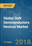 Global GaN Semiconductors Devices Market - Segmented by Type, Device (Transistors, Diodes, Rectifiers), End User Industry (Consumer Electronics, Automotive, Aerospace and Defense) and Region - Growth, Trends and Forecasts (2018 - 2023)- Product Image