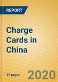 Charge Cards in China- Product Image