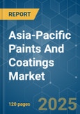 Asia-Pacific Paints and Coatings - Market Share Analysis, Industry Trends & Statistics, Growth Forecasts 2019 - 2029- Product Image