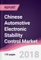 Chinese Automotive Electronic Stability Control Market: By Vehicle Type; By Channel - Forecast 2017-2023 - Product Thumbnail Image