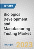 Biologics Development and Manufacturing Testing: Technologies and Global Markets- Product Image