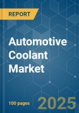 Automotive Coolant Market - Growth, Trends, COVID-19 Impact, and Forecasts (2022 - 2027)- Product Image