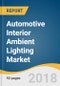 Automotive Interior Ambient Lighting Market Size, Share & Trends Analysis Report By Application (Dashboard, Footwell, Doors), By Vehicle Type (Conventional Cars, Green Cars), And Segment Forecasts, 2018 - 2025 - Product Thumbnail Image