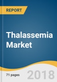 Thalassemia Market Size, Share & Trends Analysis Report By Therapeutic Class (Iron Chelating Drugs), By Pipeline (Gene Therapy), By Region (U.S., U.K., France, Germany, Italy, Spain, Japan), And Segment Forecasts, 2016 - 2022- Product Image