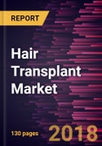 Hair Transplant Market to 2025 - Global Analysis and Forecasts by Technique (Follicular Unit Extraction and Follicular Unit Strip Surgery), by Site of Transplant (Scalp, Facial and Chest), by Therapy (PRP, Laser Cap and Revage 670 Laser)- Product Image