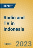 Radio and TV in Indonesia: ISIC 9213- Product Image