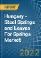 Hungary - Steel Springs and Leaves For Springs - Market Analysis, Forecast, Size, Trends and Insights - Product Image