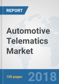 Automotive Telematics Market: Global Industry Analysis, Trends, Market Size, and Forecasts up to 2024- Product Image