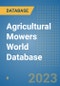 Agricultural Mowers World Database - Product Image